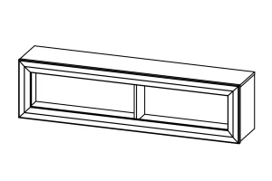 Второе фото. Шкаф навесной Malta