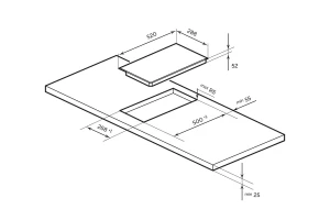 Второе фото. Электрическая панель LEX EVH 320 H