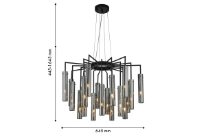 Второе фото. Люстра подвесная FAVOURITE Orgel