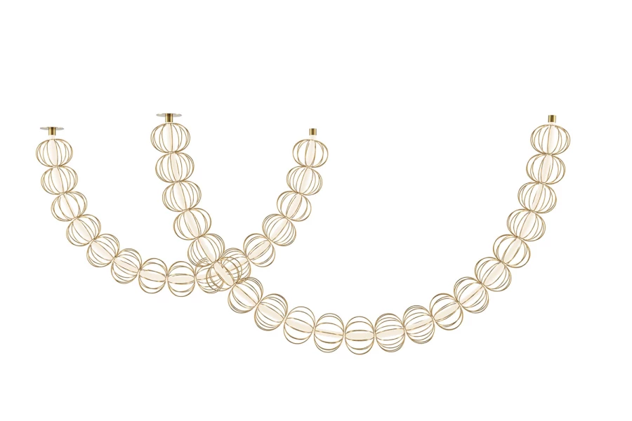 Светильник подвесной MAYTONI Modern Golden Cage (изображение №1)