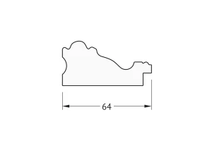 Второе фото. Зеркало в раме Версаль серебро
