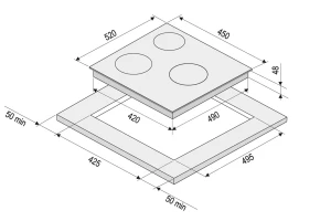 Второе фото. Электрическая панель KRONAsteel Corso