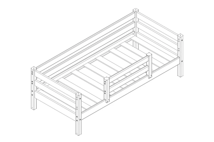 Передняя защита по центру для кровати Соня (изображение №5)
