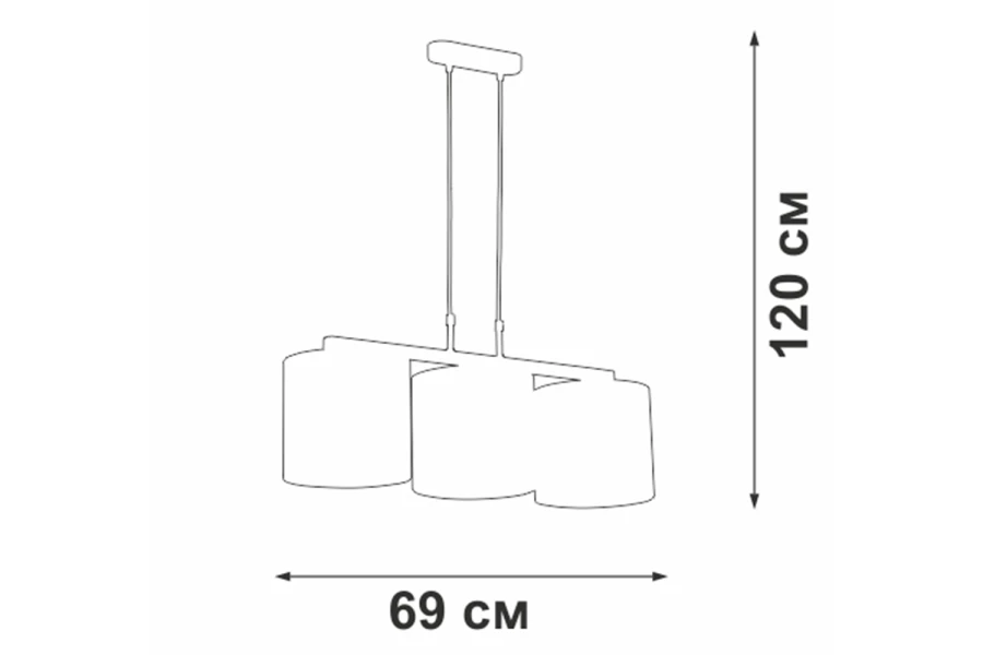 Люстра V2882-1/3S (изображение №5)