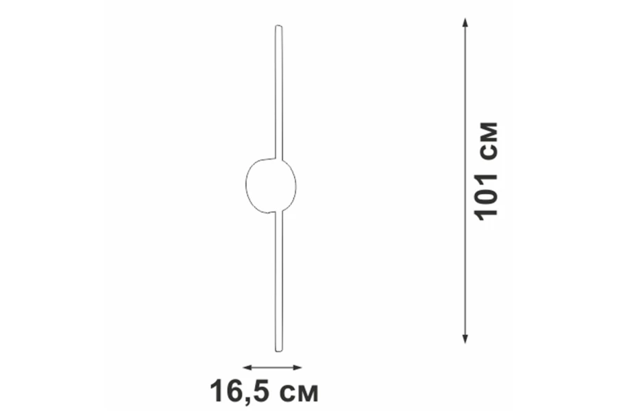 Светильник настенный V3039-1/1A (изображение №5)