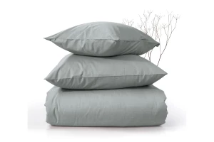 Второе фото. Простыня на резинке Melange Silver