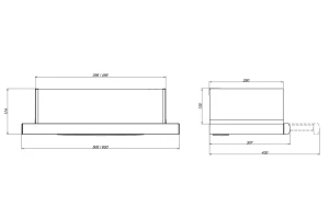 Второе фото. Вытяжка ELIKOR Slide