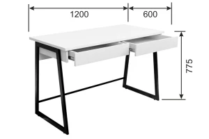 Второе фото. Письменный стол Лофт