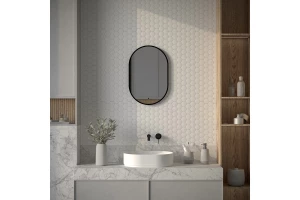 Второе фото. Зеркало с LED-подсветкой DEFESTO Aura