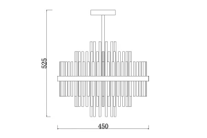 Второе фото. Светильник подвесной FREYA Modern