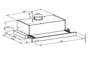 Второе фото. Вытяжка LEX Hogan G 600