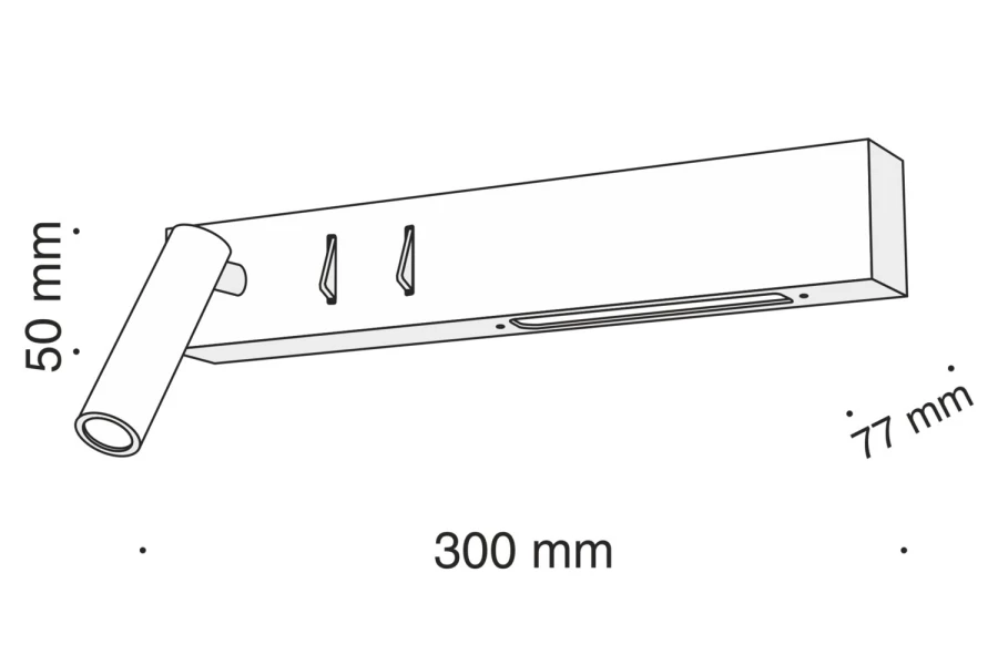 Бра LED MAYTONI Ceiling & Wall Comodo 5 кв.м (изображение №5)
