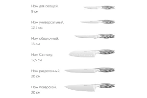 Второе фото. Нож поварской NADOBA Vera
