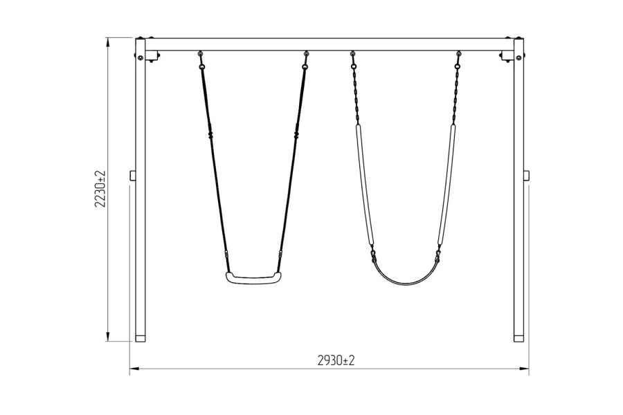 Уличные качели Р911 (изображение №8)