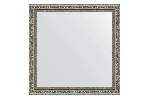 Зеркало в раме виньетка состаренное серебро (изображение №1)