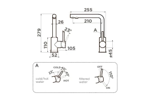 Второе фото. Смеситель OMOIKIRI Nakagawa