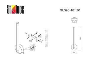 Второе фото. Бра Bisaria
