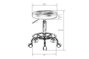 Второе фото. Табурет мастера DOBRIN Billy Black