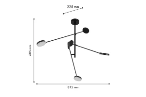 Второе фото. Люстра потолочная FAVOURITE Vorago