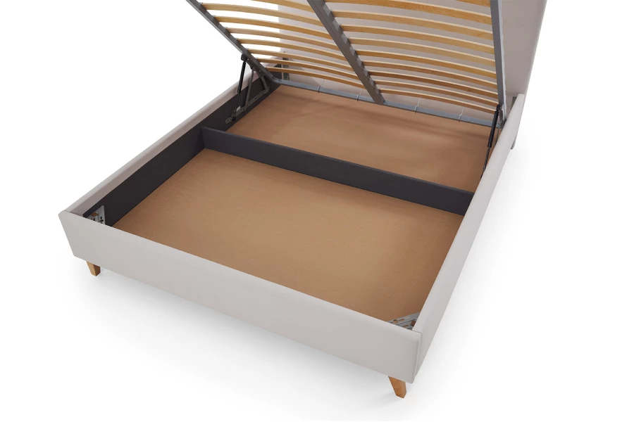Кровать с подъёмным механизмом SCANDICA Andrea 140х200 см (изображение №10)