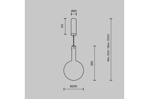 Второе фото. Светильник подвесной MAYTONI Modern Nebula