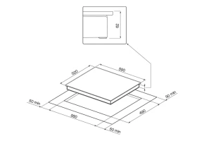 Второе фото. Индукционная варочная панель GRAUDE IK 60.1