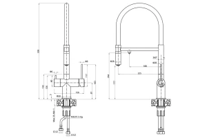 Смеситель для кухни Adria