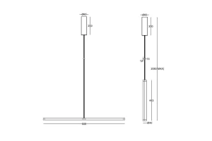 Второе фото. Светильник подвесной Pendant Supersymmetry