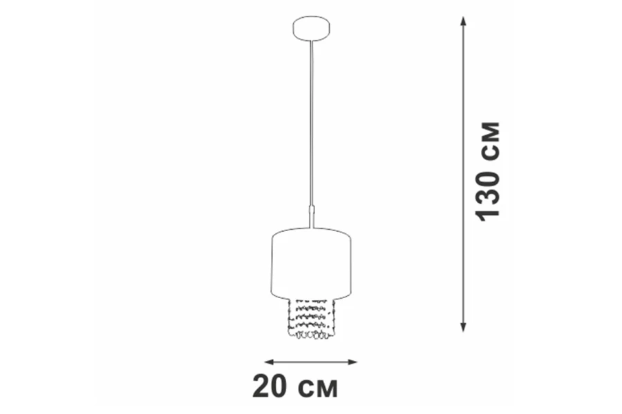 Люстра VITALUCE V5810-0/1S (изображение №5)