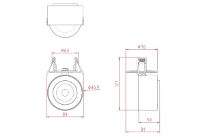 Второе фото. Светильник потолочный MAYTONI Ceiling & Wall Treo