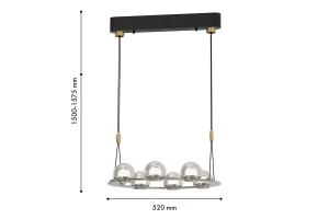 Второе фото. Люстра подвесная FAVOURITE Rosio