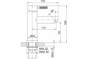 Второе фото. Смеситель для умывальника