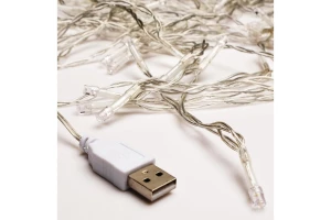 Второе фото. Электрогирлянда ILD100WW-USB