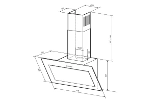 Второе фото. Вытяжка LEX Mio G 600