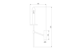 Второе фото. Светильник настенный Anders