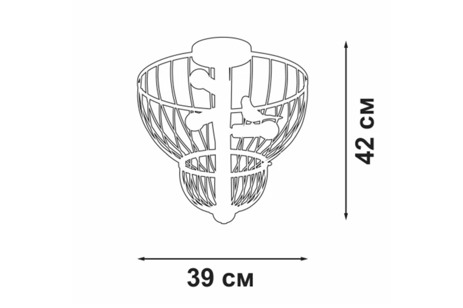 Люстра V3061-8/3PL (изображение №2)