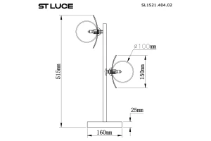 Второе фото. Лампа прикроватная Noon