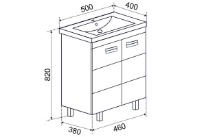 Второе фото. Тумба напольная Монтана