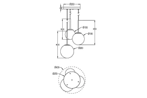 Второе фото. Светильник подвесной MAYTONI Modern Basic Form