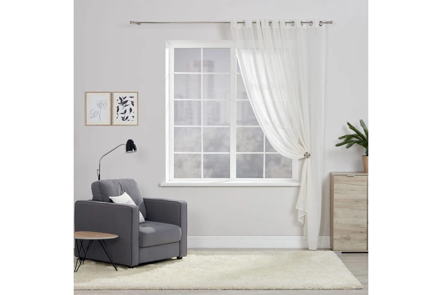 Тюль на люверсах MICASA Claire 300х280 см (изображение №3)