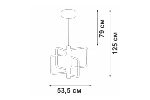 Второе фото. Светильник подвесной V3968-1/4S