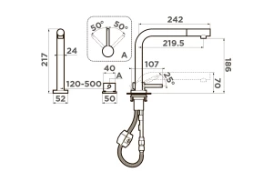 Второе фото. Смеситель OMOIKIRI Nara