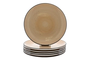 Второе фото. Тарелка мелкая Elrington Бриз Пальмира