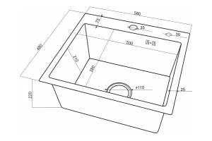 Второе фото. Мойка врезная ALCORA Oslo