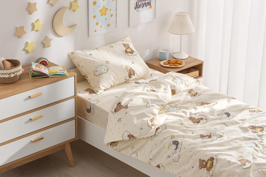 Комплект постельного белья MICASA Sleepy bear (изображение №7)