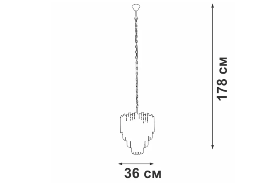 Люстра VITALUCE V58470-8/5 (изображение №5)