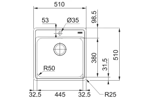 Второе фото. Мойка врезная BCX
