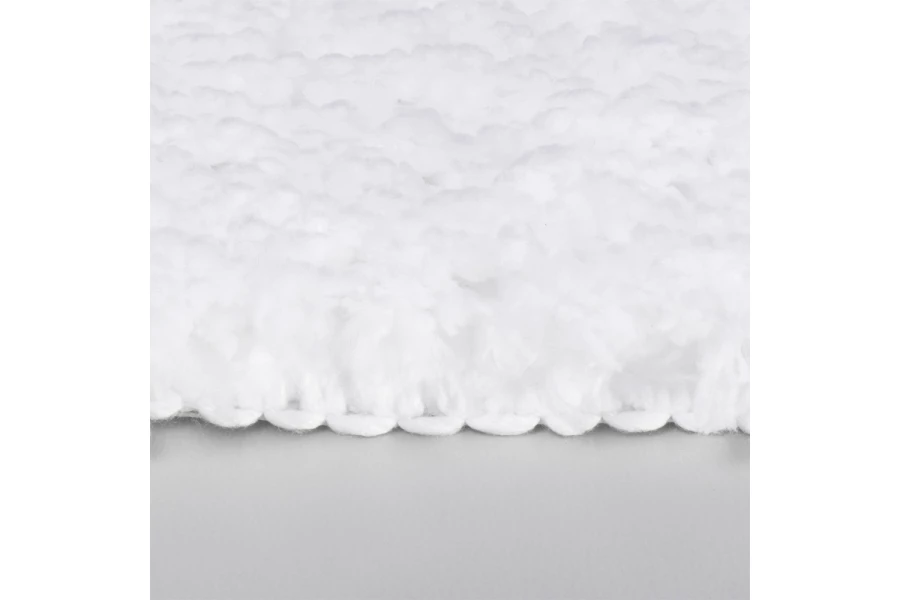 Коврик для ванной комнаты WasserKRAFT Dill Bright White Полиэстер (изображение №4)