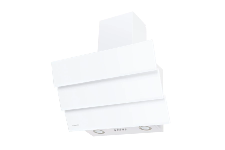 Вытяжка MAUNFELD Cascada Push 60 Glass White (изображение №1)