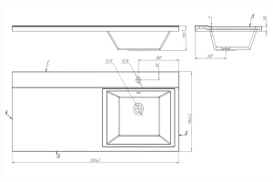 Второе фото. Раковина над стиральной машиной Cosmos